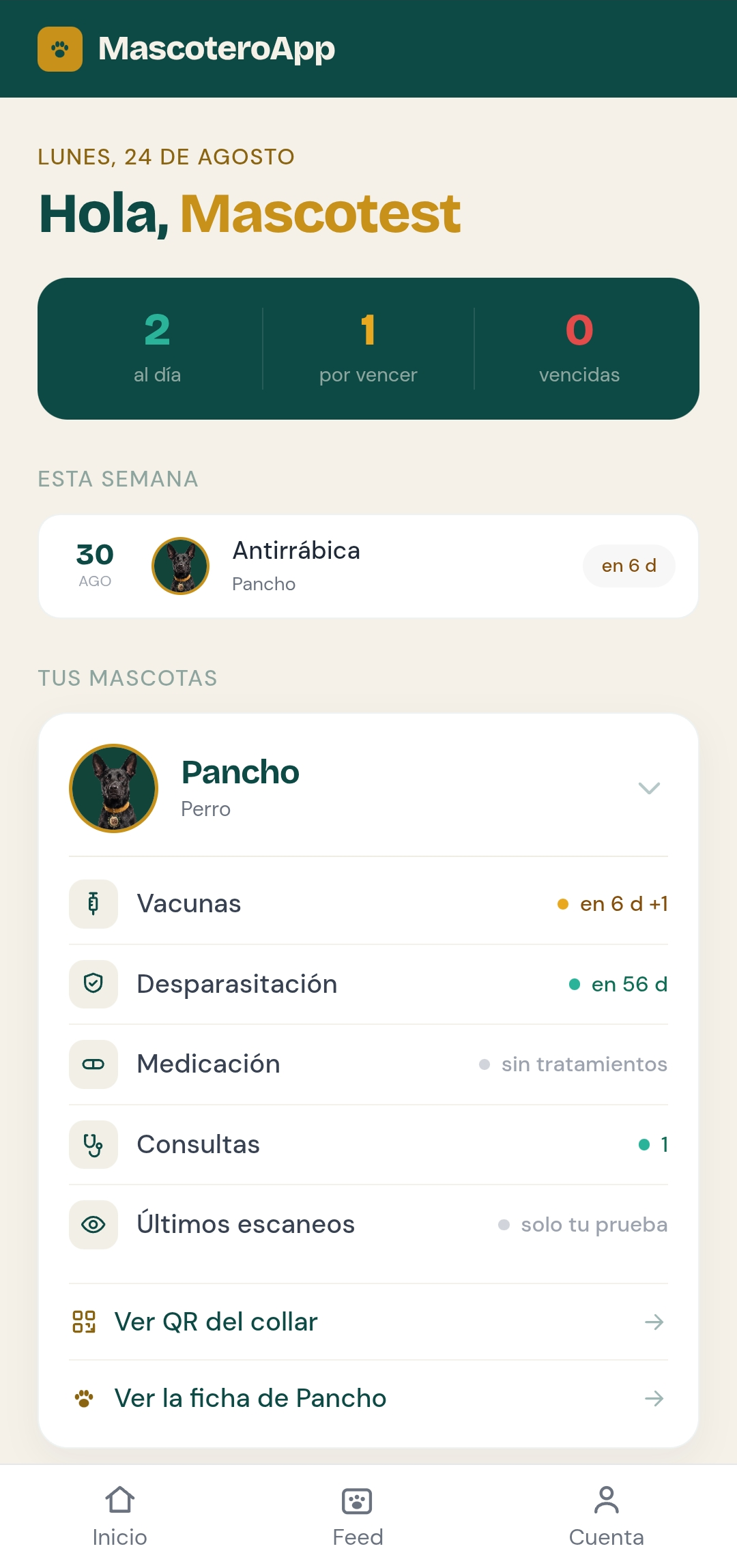 El tablero